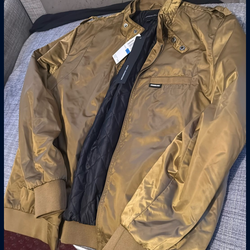 GOLD Members only jacket XL Mens Brand New With Tags!