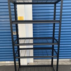 Metal Shelves 72”x39x 18