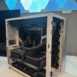 High-End Custom Gaming PC – RTX 4090, Ryzen 9 7900X3D, 32GB RAM, Liquid Cooled