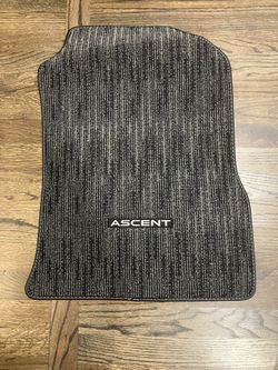 Like-New Subaru Ascent Black Floor Mats
