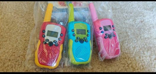 3 Pack Kids Walkie Talkies Gifts for Boys Age 3-10 Toys for Boys Girls 3 4 5 6 7 8 Year Old,Best Christmas Easter Birthday Gifts for Kids.