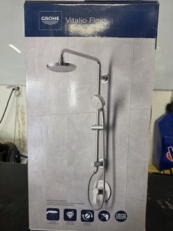 GROHE
Vitalio 5-spray 7 in. Dual Shower Head and Handheld Shower Head in Chrome