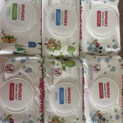 Huggies Baby Wipes 56ct  $1.50 each