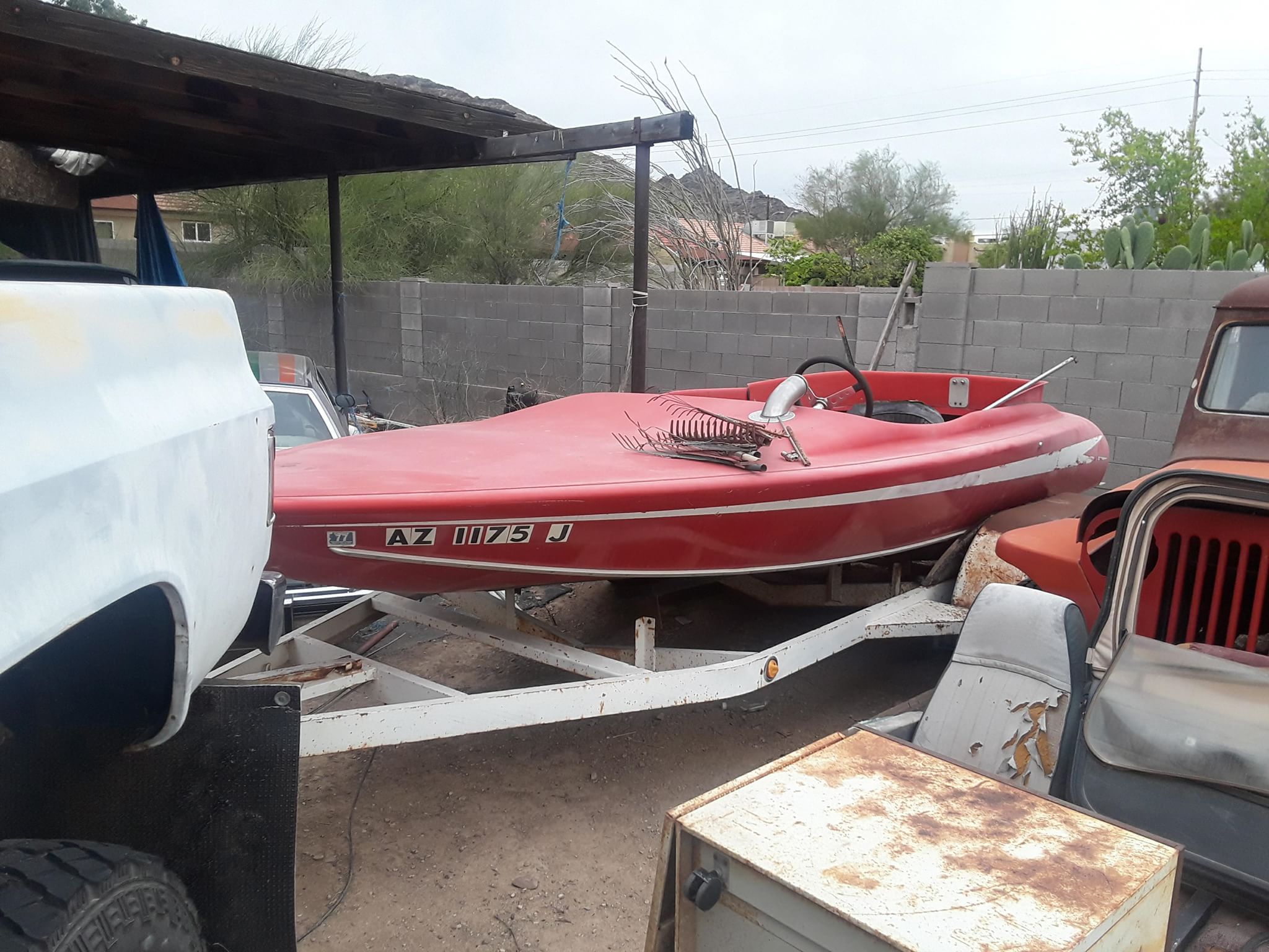 1964 aquacraft wickens flatbottom V-drive