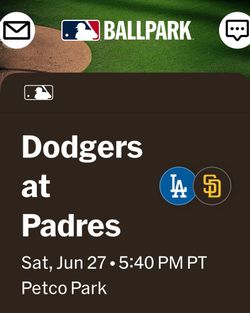 Dodgers vs Padres