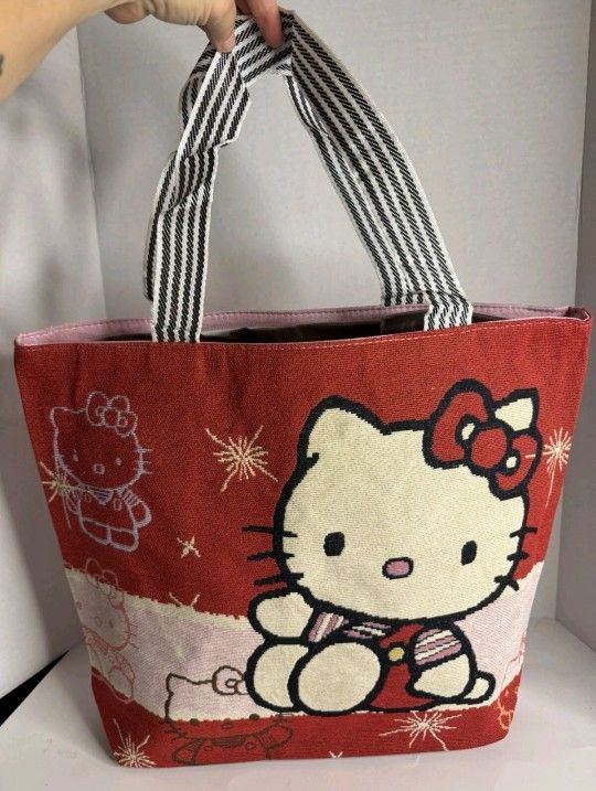 Hello Kitty Tote Bag 2 Different Styles