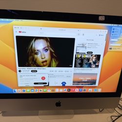 2017 - Apple iMac 21.5"w/Core i5 16GB RAM/1TB HDD- very good condition no keyboard and mouse included 