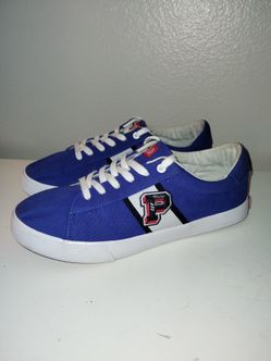 Polo Ralph Lauren Shoes Geoff Sneaker Royal Blue White Youth Teen Size 7