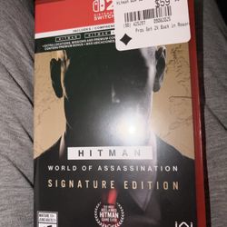 Hitman Nintendo Switch 2
