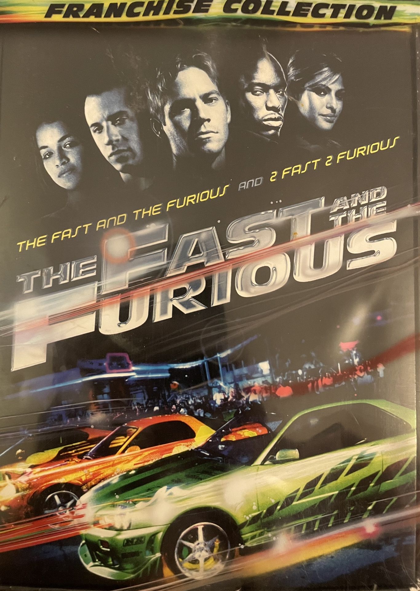 The FAST And The FURIOUS Franchise Collection (DVD) 2-Movies!
