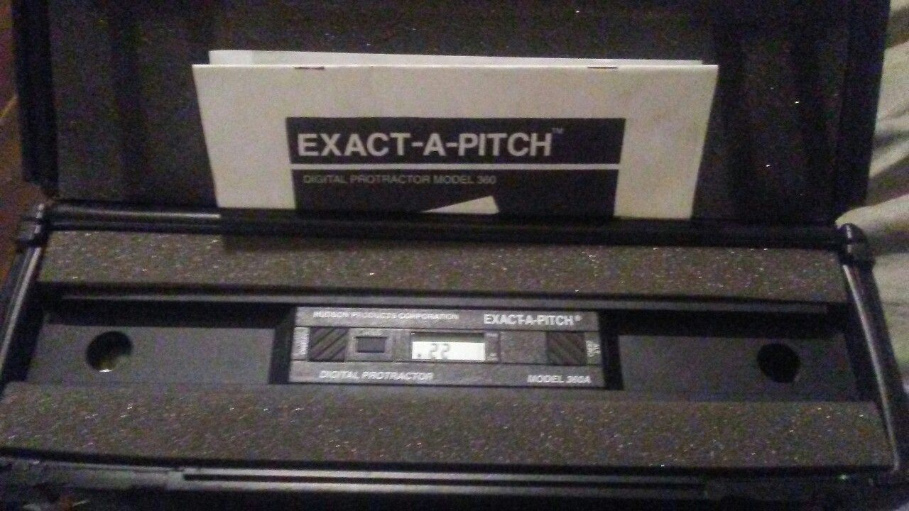 Exact-A-Pitch Digital Protractor