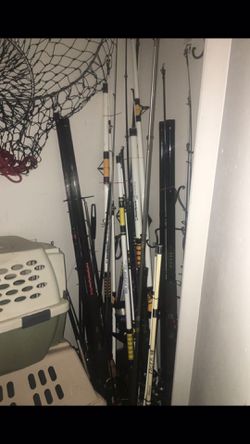 Fishing rods with reel