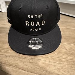 On The Road Again Live Nation Snapback Flat Bill New Era 9Fifty Hat Caps