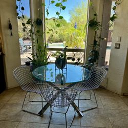 MCM Table With Four Chairs
