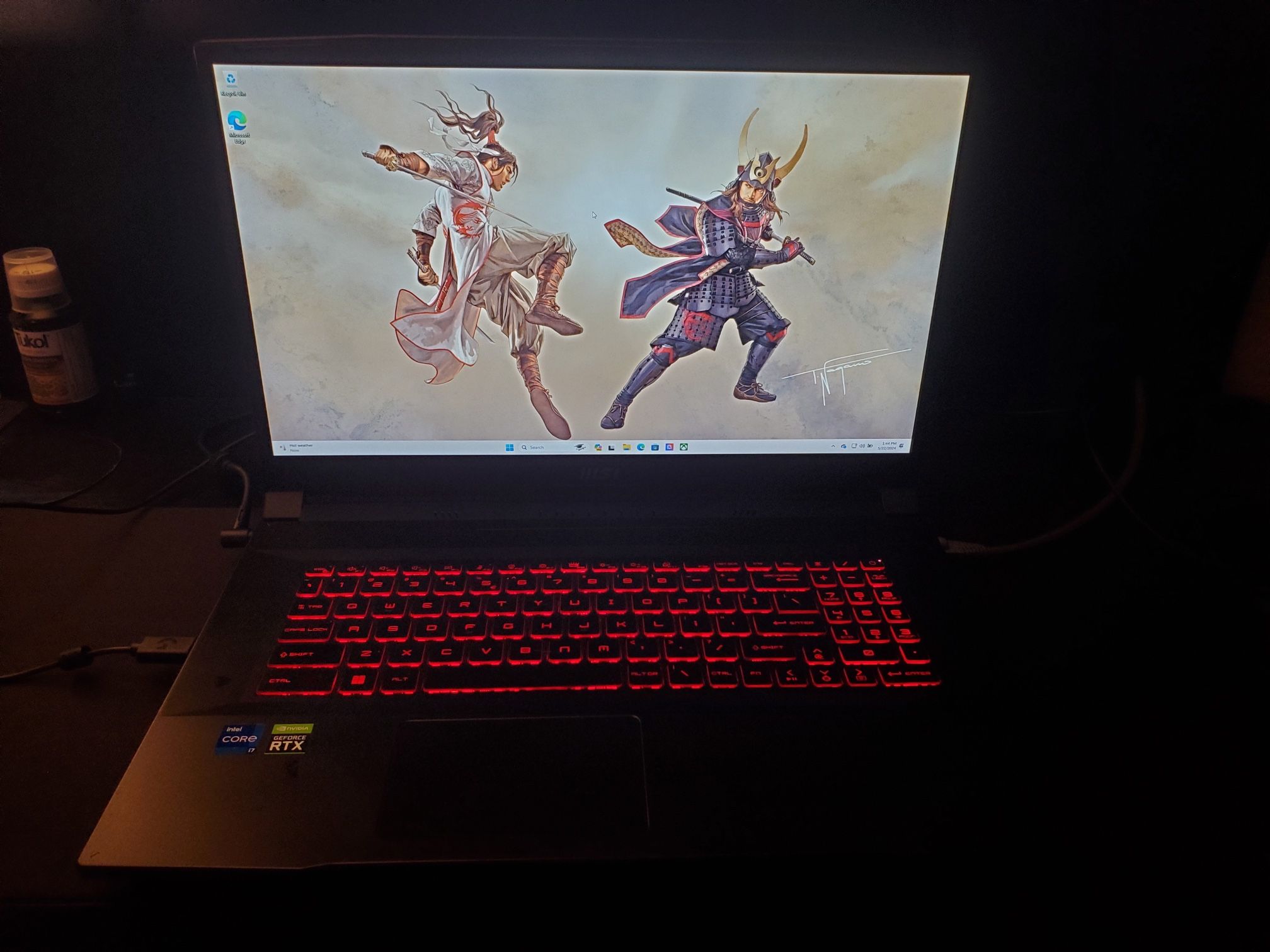 MSI Katana GF76 gaming laptop RTX 3050 Ti  17.3 Inches