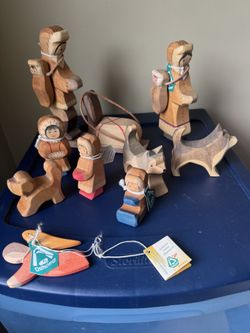 Ostheimer Wooden Arctic Family 