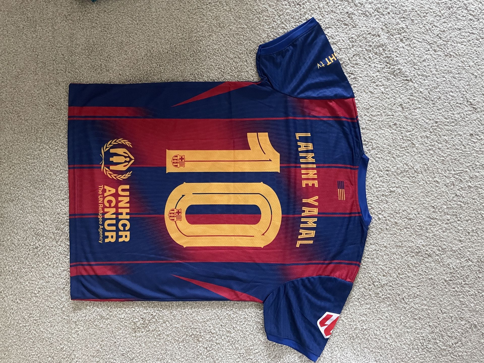 Lamine Yamal Barcelona Jersey
