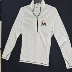 Miami Marlins Zip Up Womens Baseball