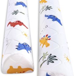 (2) Dinosaur Bed Bumpers/Bed Rails
