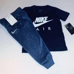 Nike Boys Toddler 2pc Jogger & Tee Set - 3T 