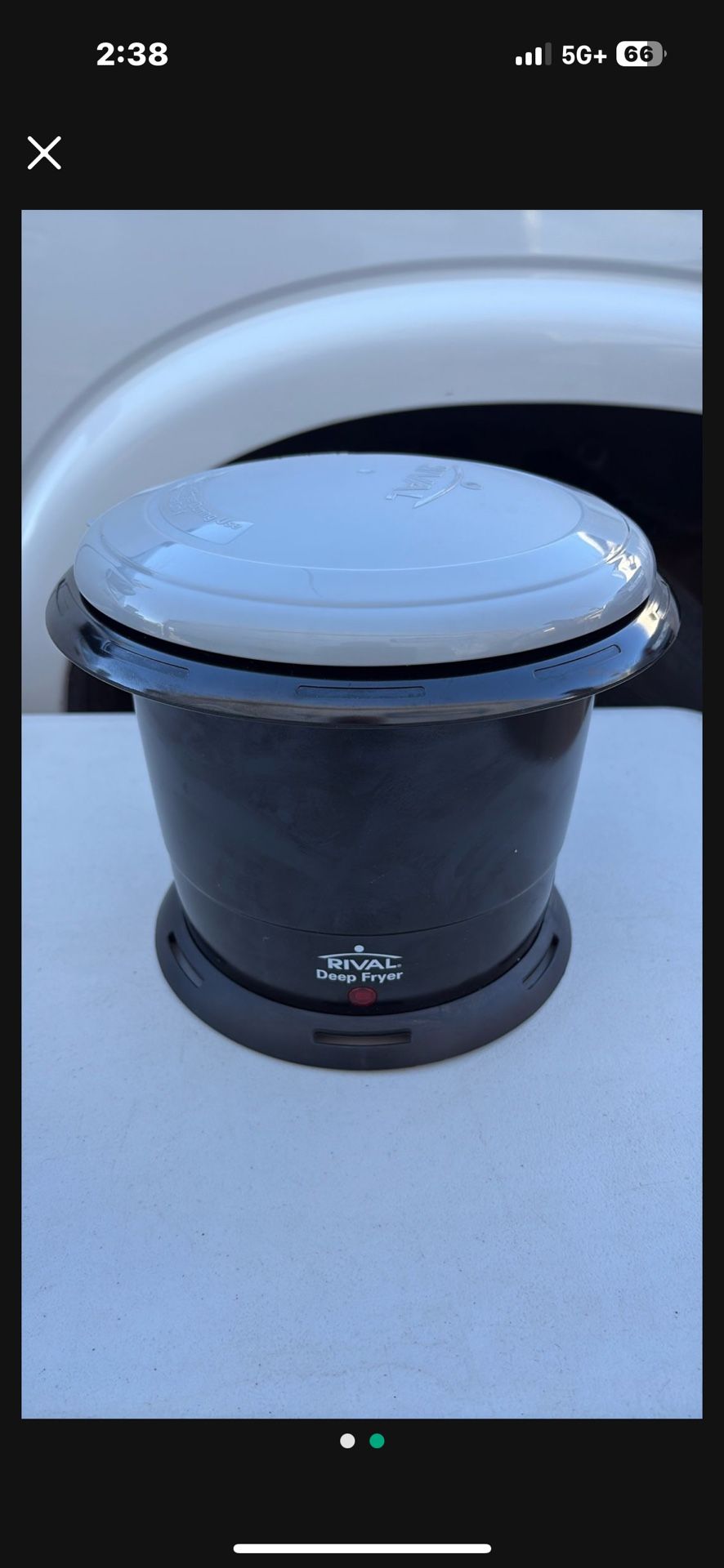 Rival Deep Fryer Model CW400