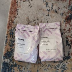 Epsom Salt Packs Unopened Lavender Scented 