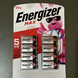 Energizer Max 9V 8pk
