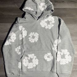 Denim Tears The Cotton Wreath Sweatshirt (Grey/White)