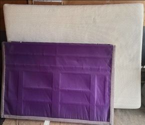 Purple Hybrid Queen Sized Matress w/Adjustable Bed Frame