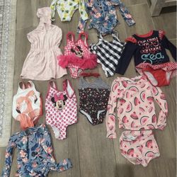 3t Toddler Swimsuit Lot