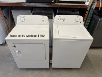 Roper By Whirlpool Washer Dryer