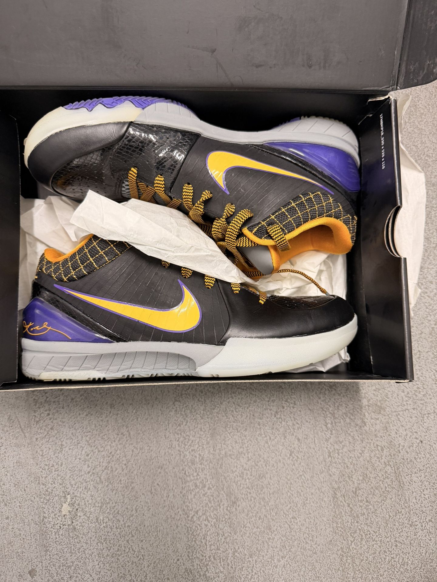 Kobe 4 Protro Carpe Diem Size 10