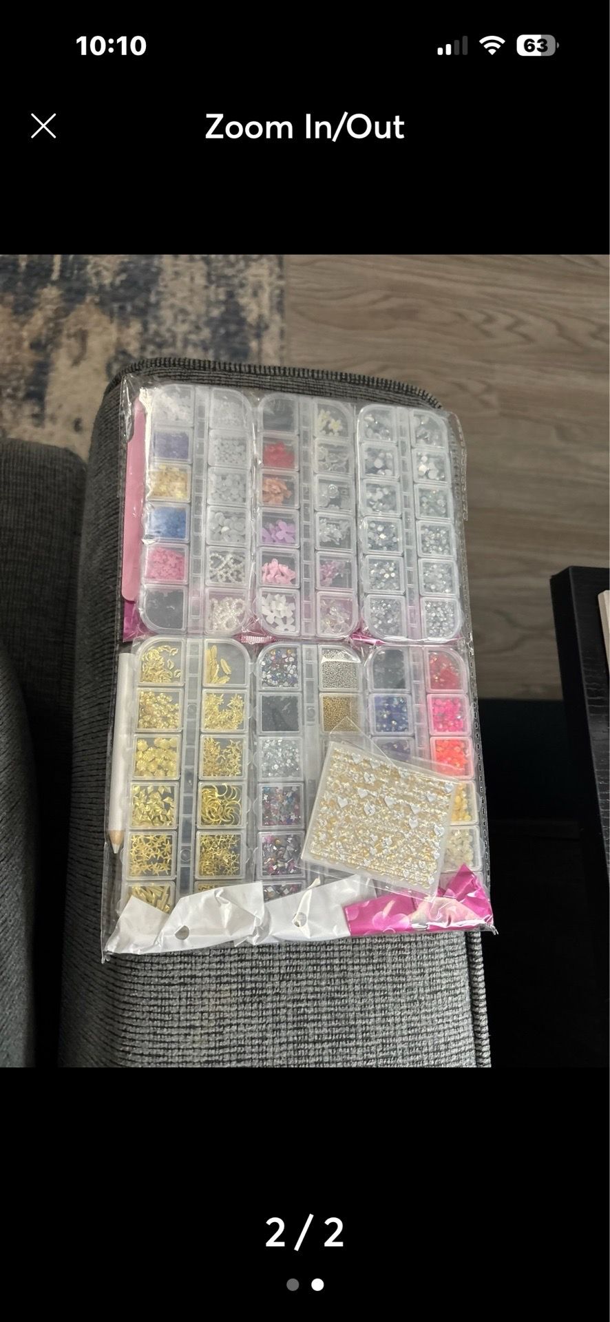 Nail art Rhinestones