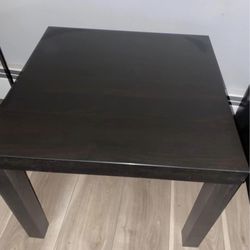 Black End Table 