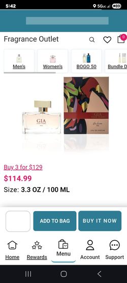 GIA POUR FEMME paris