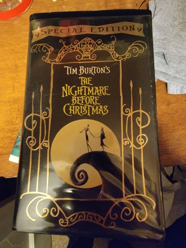 Special Edition Nightmare Before Christmas Vhs
