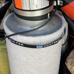 Air Filter With Blower