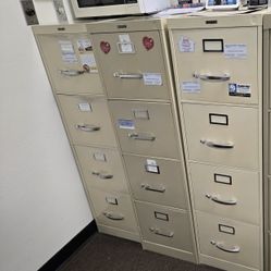 Free 3 Filing Cabinets-4 Drawers 