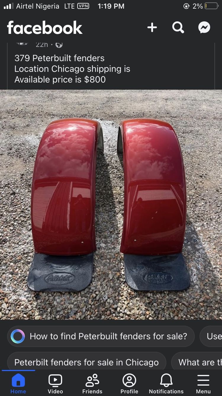 379 Peterbuilt Fenders