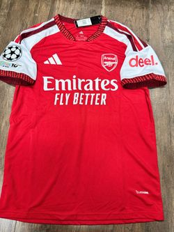 Arsenal Adidas Home Jersey with Tags SIZE L UCL TAGS INCLUDED