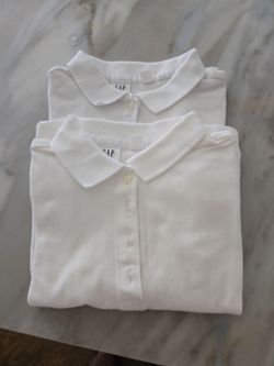 GAP White School Uniform shirts