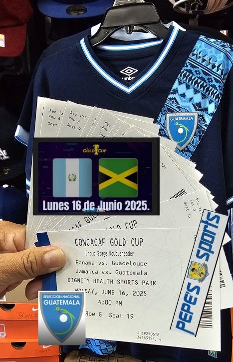 Guatemala Vs Jamaica, Vendemos Boletos.