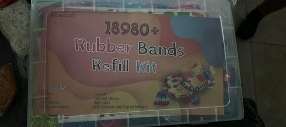 Rubber Bands Refill Kit