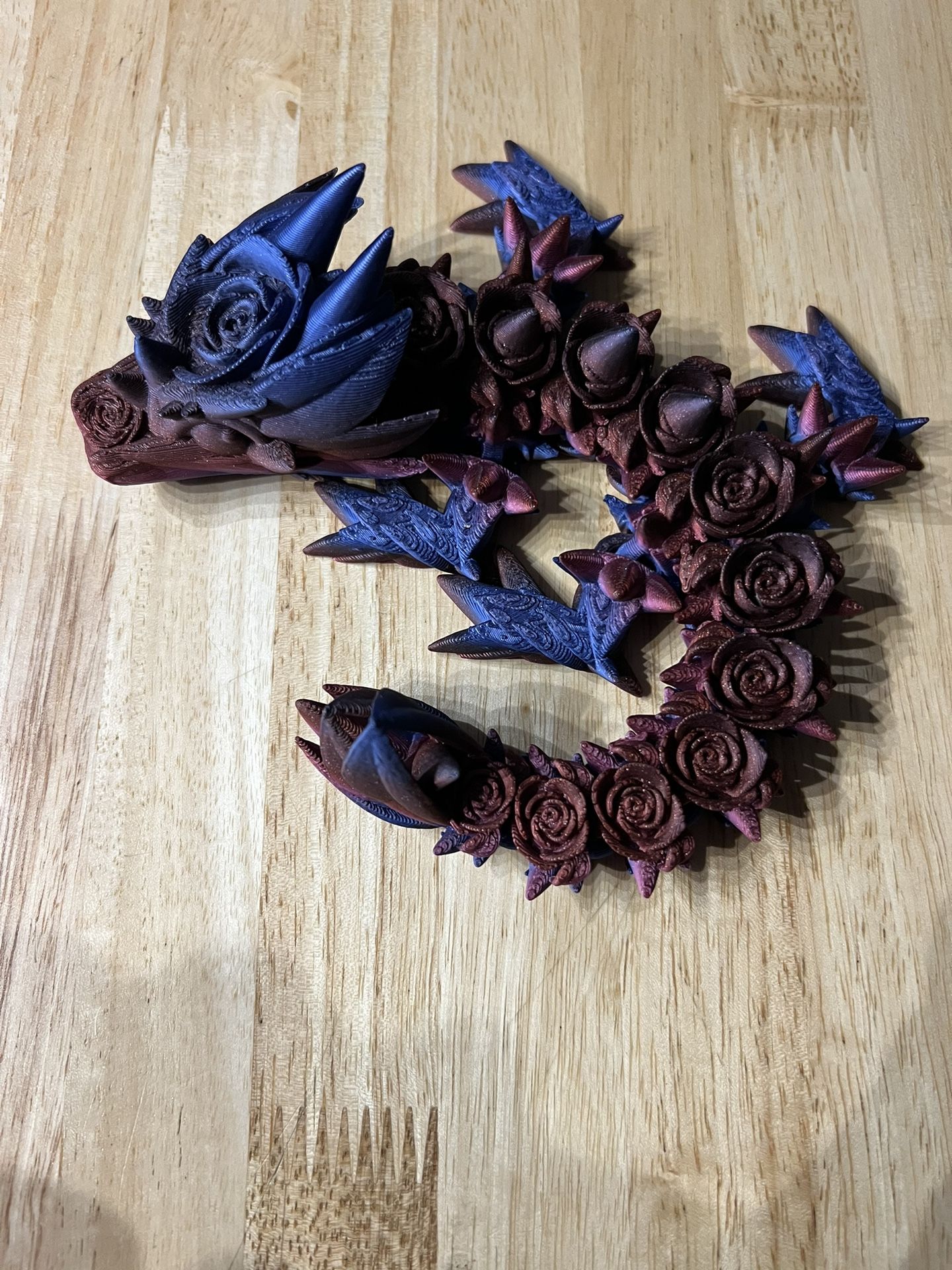 3D Printed Rose Dragon 