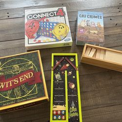 Lot of 5 Games- Perfect for Summer