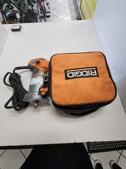 Ridgid palm router