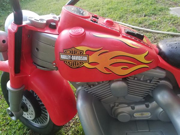 harley davidson power wheels truck