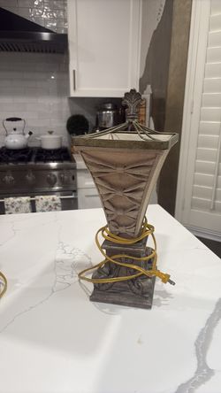 Lamp set they look beautiful in the bedroom or living room room