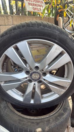 Set of wheels and tires 17 inch
