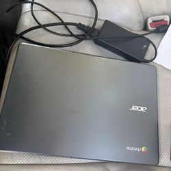 Chrome Book With Charger 